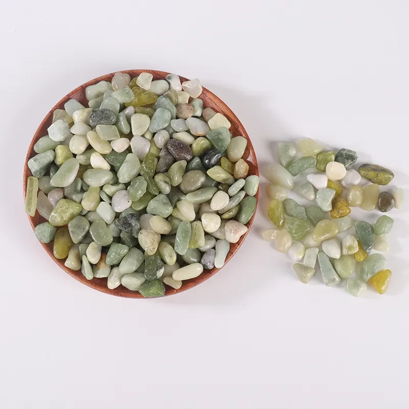 snow river pebbles