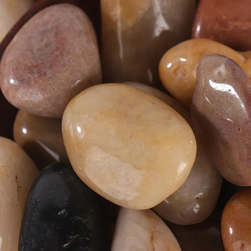 black white pebbles