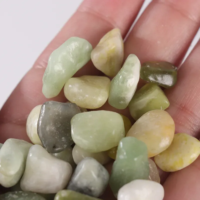 white stones in bulk