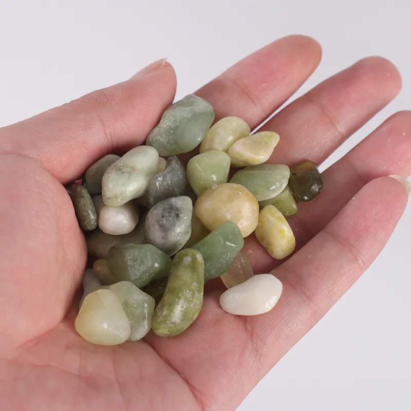big black pebbles